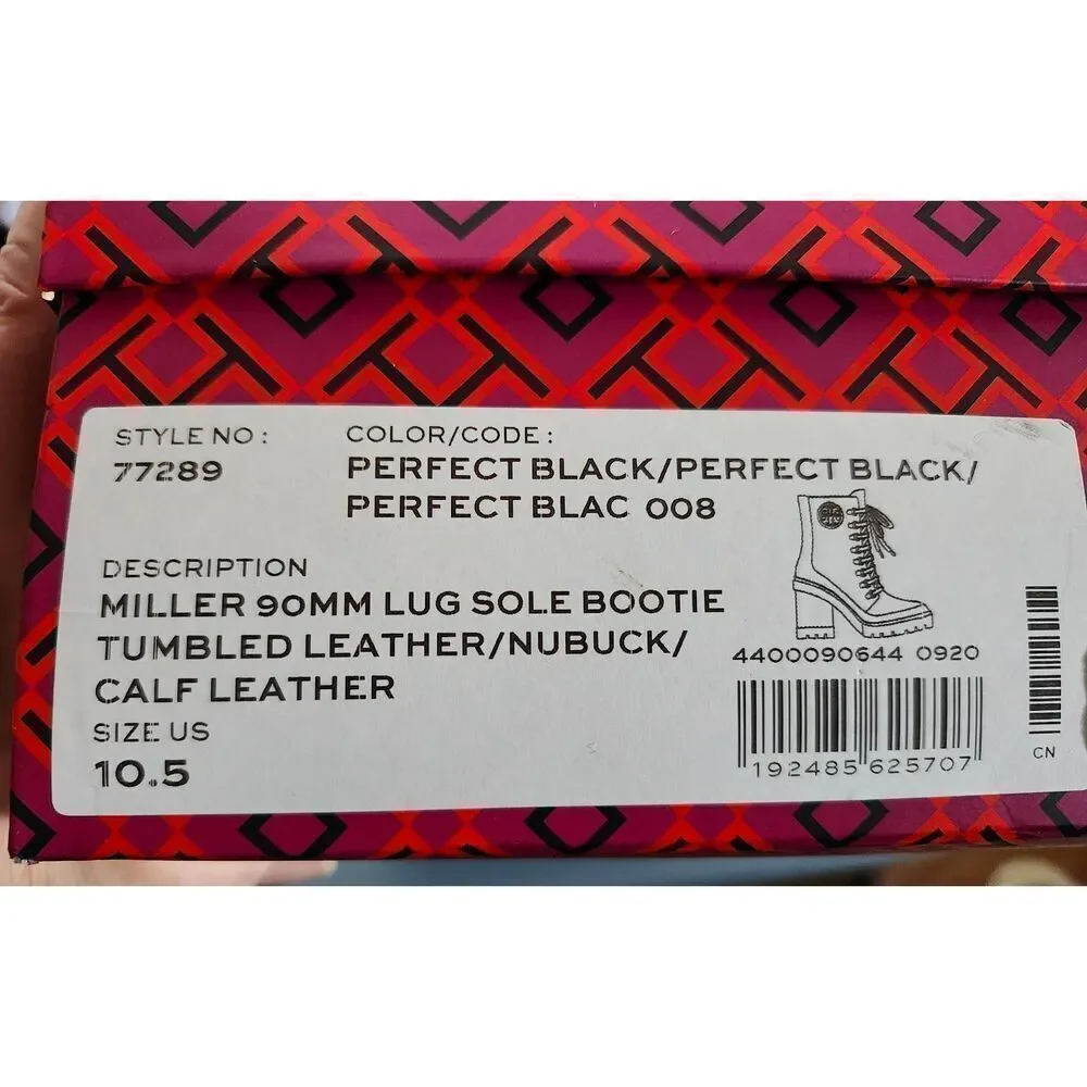 Tory Burch Miller NWT Sole Bootie. These stylish boots feature a blend of leathe